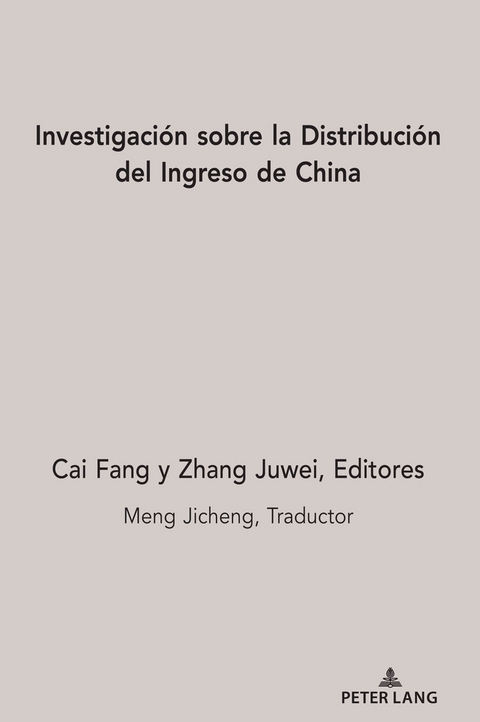 Investigación sobre la Distribución del Ingreso de China - 