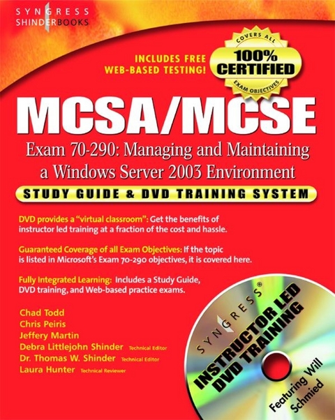 MCSA/MCSE Managing and Maintaining a Windows Server 2003 Environment (Exam 70-290) -  Syngress