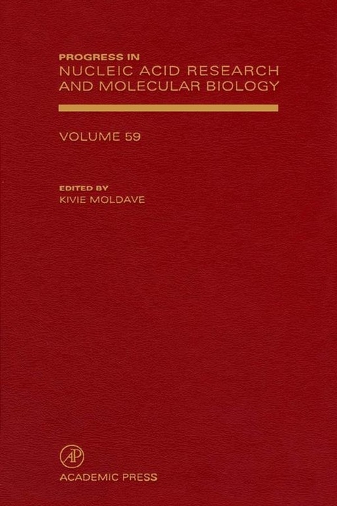 Progress in Nucleic Acid Research and Molecular Biology - 