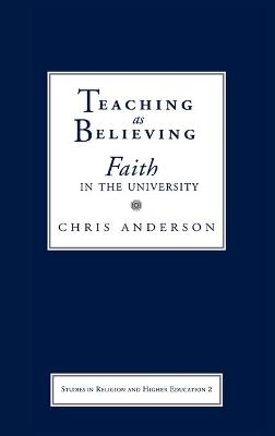 Teaching as Believing - Chris Anderson