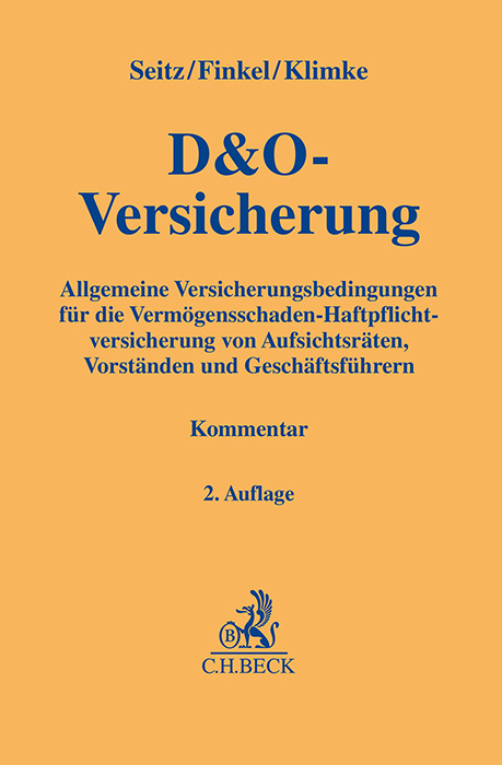 D&O-Versicherung - Björn Seitz, Bastian Finkel, Dominik Klimke, Franz König