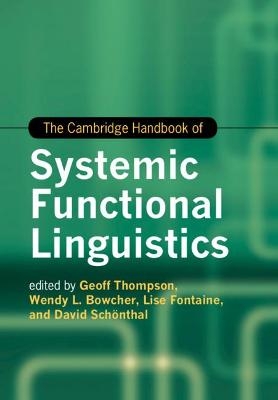 The Cambridge Handbook of Systemic Functional Linguistics - 