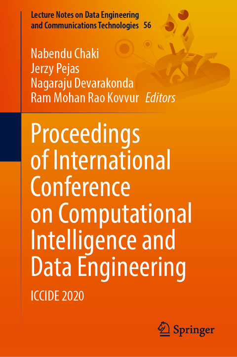 Proceedings of International Conference on Computational Intelligence and Data Engineering - 