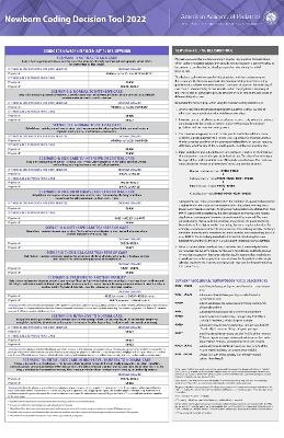 Newborn Coding Decision Tool 2022 -  American Academy of Pediatrics Committee on Coding and Nomenclature