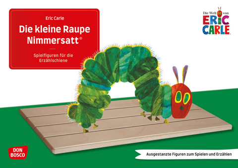 Die kleine Raupe Nimmersatt. Erzählschienen-Figurenset - Eric Carle