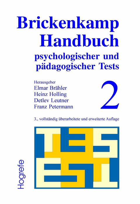 Brickenkamp Handbuch psychologischer und pädagogischer Tests - 