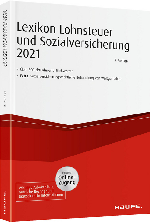 Lexikon Lohnsteuer und Sozialversicherung 2022 - inkl. Onlinezugang