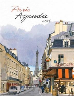 AGENDA PARIS 2014 GRAND FORMAT -  MOIREAU FABRICE