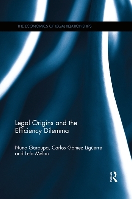 Legal Origins and the Efficiency Dilemma - Nuno Garoupa, Carlos Gómez Ligüerre, Lela Mélon