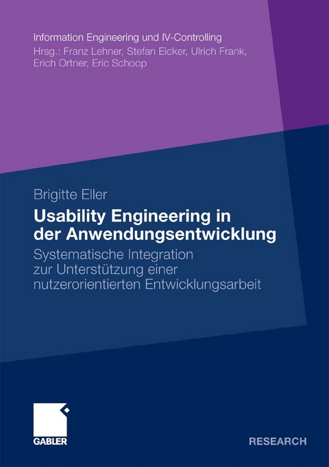 Usability Engineering in der Anwendungsentwicklung - Brigitte Eller