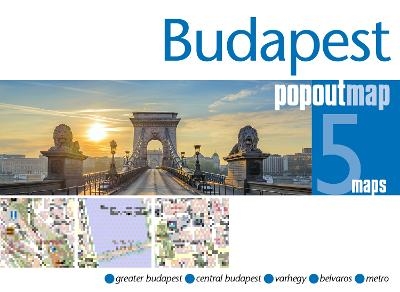 Budapest PopOut Map - 