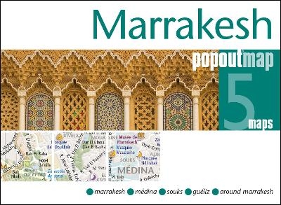 Marrakesh PopOut Map - 