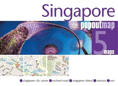 Singapore PopOut Map - 