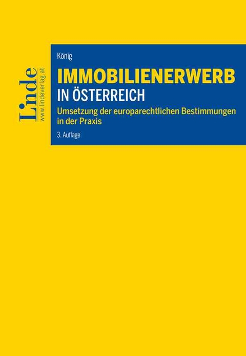 Immobilienerwerb in Österreich - Manfred König