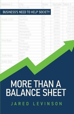 More Than a Balance Sheet - Jared Scott Levinson