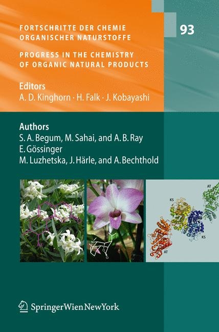 Fortschritte der Chemie organischer Naturstoffe / Progress in the Chemistry of Organic Natural Products, Vol. 93 - Mahendra Sahai, Edda Gössinger, Marta Luzhetska, Johannes Härle, Sajeli A. Begum, Anil B. Ray