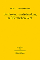 Die Prognoseentscheidung im Öffentlichen Recht - Michael Goldhammer