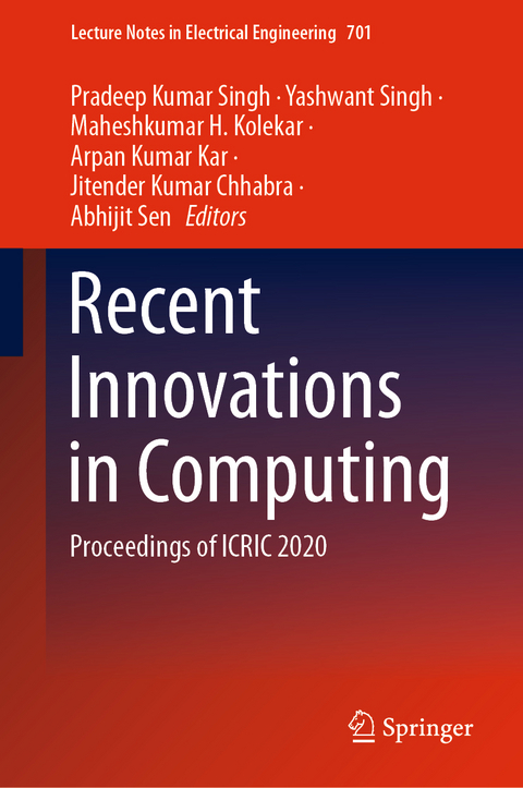 Recent Innovations in Computing - 