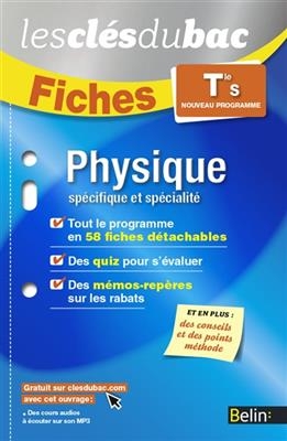 Physique, spécifique et spécialité, terminale S : nouveau programme - Elsa Alvarez, Paul Rouschmeyer