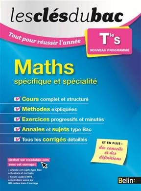 Maths terminale S, spécifique et spécialité : nouveau programme - Pierre-Henri Pin, Rhydwen Volsik