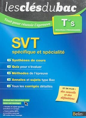 SVT terminale S, spécifique et spécialité : nouveau programme - Laurence Lossouarn, Marie Defour