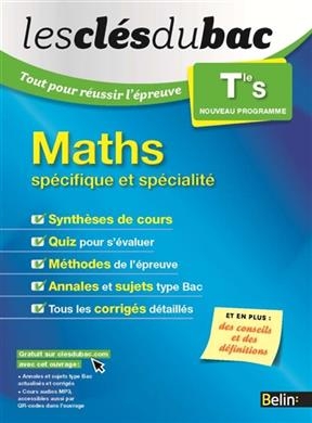 Maths terminale S, enseignement spécifique : nouveau programme - Pierre-Henri Pin, Rhydwen Volsik