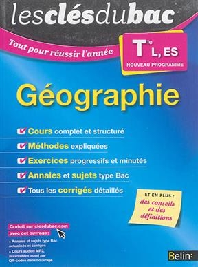 Géographie terminale L, ES : nouveau programme - Nicolas (1967-.... Balaresque,  géopoliticien)