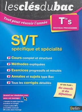 SVT terminale S, spécifique et spécialité : nouveau programme - Laurence Lossouarn, Marie Defour