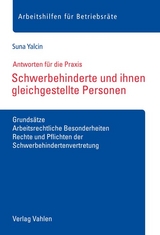 Schwerbehinderte und ihnen gleichgestellte Personen - Suna Yalcin