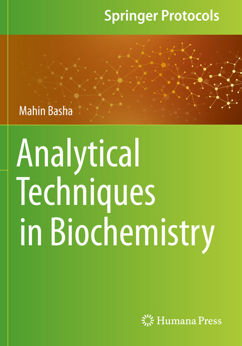 Analytical Techniques in Biochemistry - Mahin Basha