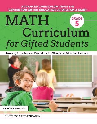 Math Curriculum for Gifted Students -  Center for Gifted Education