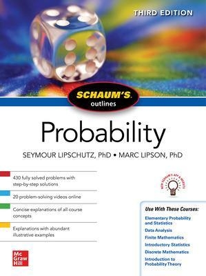 Schaum's Outline of Probability, Third Edition - Seymour Lipschutz, Marc Lipson