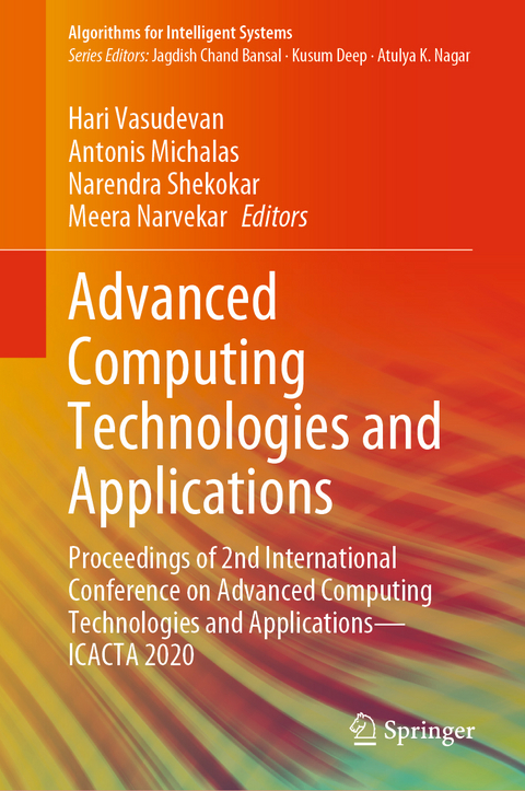 Advanced Computing Technologies and Applications - 