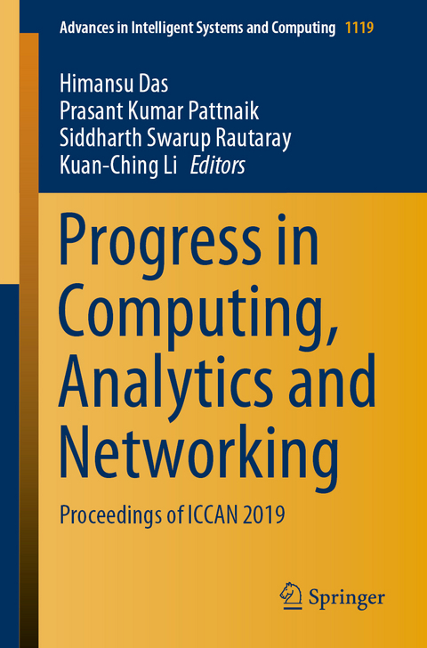 Progress in Computing, Analytics and Networking - 