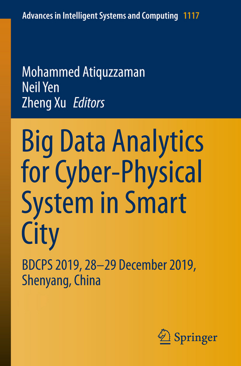 Big Data Analytics for Cyber-Physical System in Smart City - 