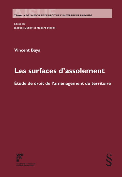 Les surfaces d'assolement - Vincent Bays