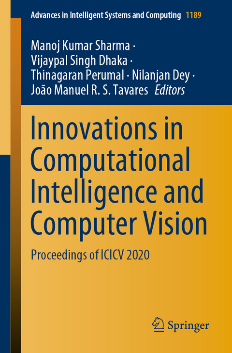 Innovations in Computational Intelligence and Computer Vision - 