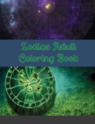 Zodiac Adult Coloring Book - Max Books