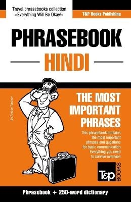 English-Hindi phrasebook and 250-word mini dictionary - Andrey Taranov