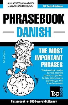 English-Danish phrasebook and 3000-word topical vocabulary - Andrey Taranov