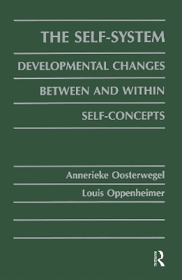 The Self-system - Annerieke Oosterwegel, Louis Oppenheimer