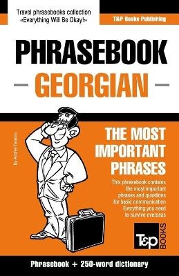 English-Georgian phrasebook and 250-word mini dictionary - Andrey Taranov