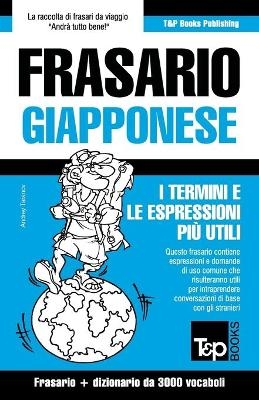 Frasario Italiano-Giapponese e vocabolario tematico da 3000 vocaboli - Andrey Taranov