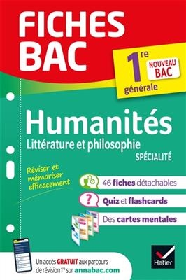 Humanités, littérature et philosophie spécialité, 1re générale : nouveau bac - Fabien Lamouche, Swann Spiès-Pastor, B. Touet