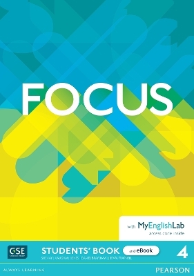 Focus BrE Level 4 Student's Book & Flipbook with MyEnglishLab - Vaughan Jones, Sue Kay, Daniel Brayshaw