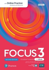 Focus 2ed Level 3 Student's Book & eBook with Online Practice, Extra Digital Activities & App - Kay, Sue; Jones, Vaughan; Brayshaw, Daniel; Inglot, Marta; Michalowski, Bartosz