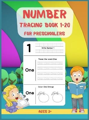 Number Tracing Book for Preschoolers 1-20 - Esel Press