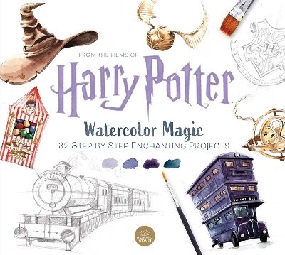 Harry Potter Watercolor Magic - Tugce Audoire