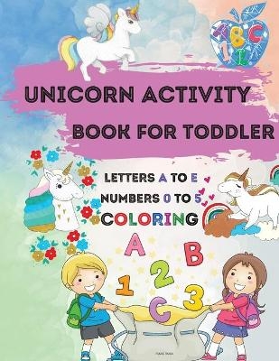 Unicorn Activity Book for Toddler - Floie Rosa