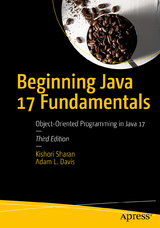 Beginning Java 17 Fundamentals - Sharan, Kishori; Davis, Adam L.